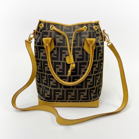 fendi zucca bucket bag